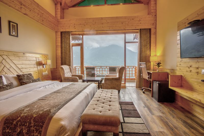 duplex suite - best family room in manali