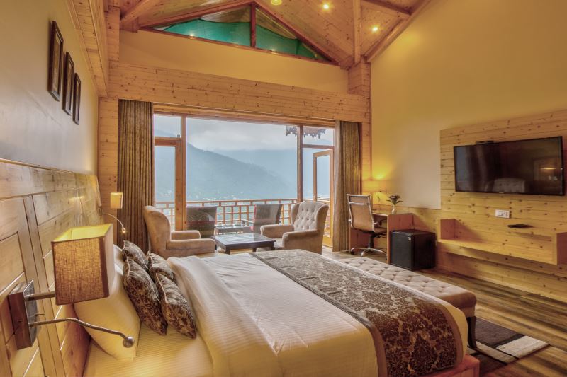 duplex suite - best family room in manali