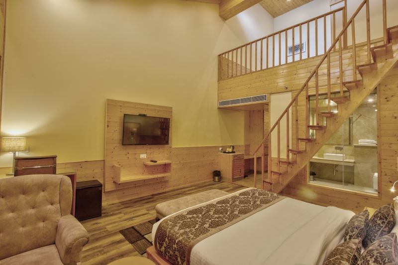 duplex suite - best family room in manali