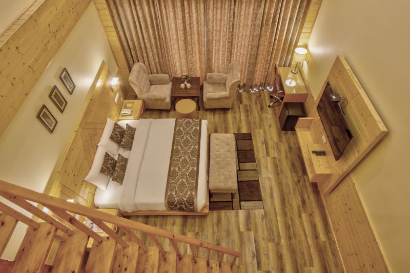 duplex suite - best family room in manali