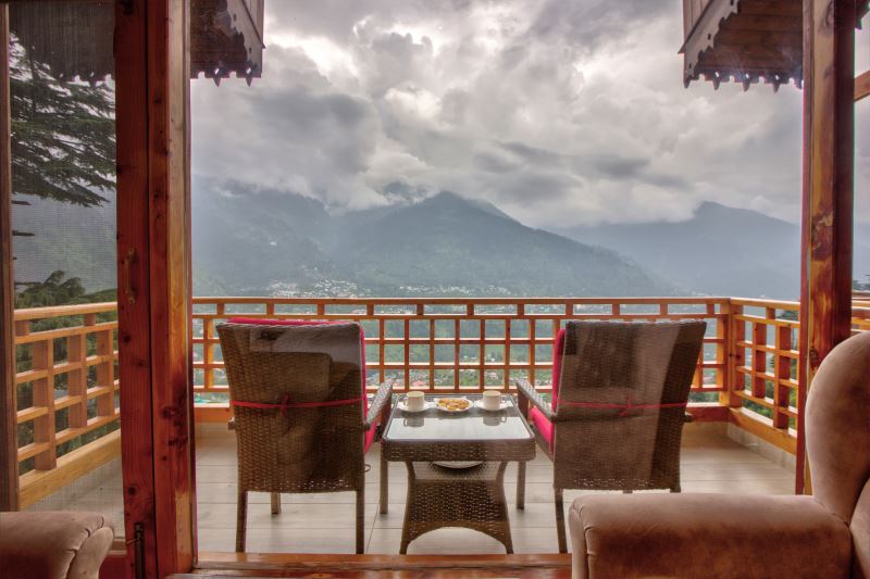 duplex suite - best family room in manali