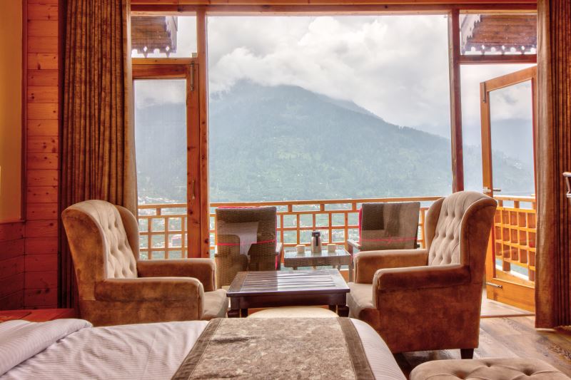 duplex suite - best family room in manali