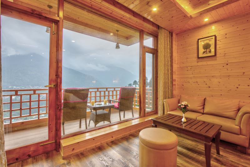 honeymoon villa - best room for honeymoon in manali
